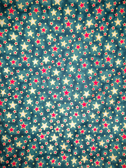 Christmas Stars Design Over The Collar Pet Bandana