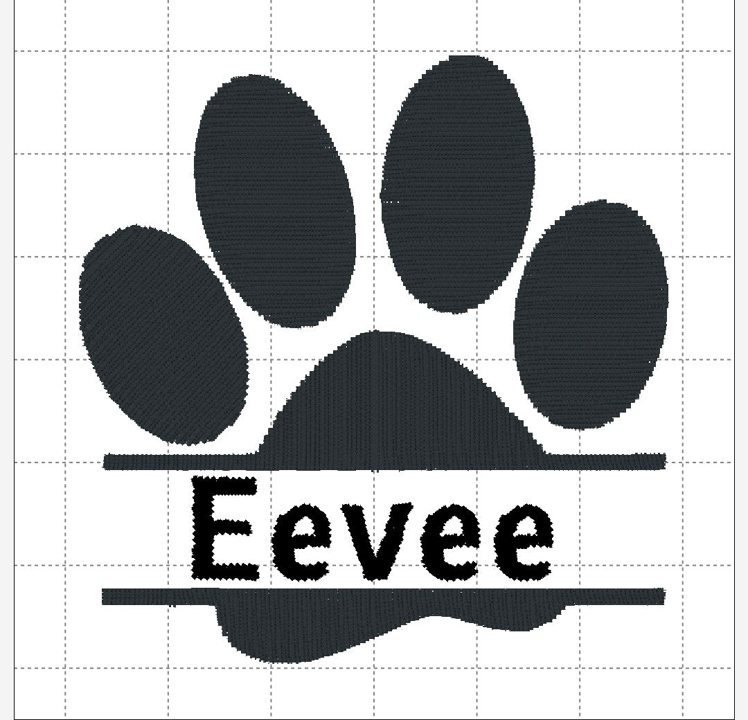 Paw Name Personalisation Onto Any Bandana